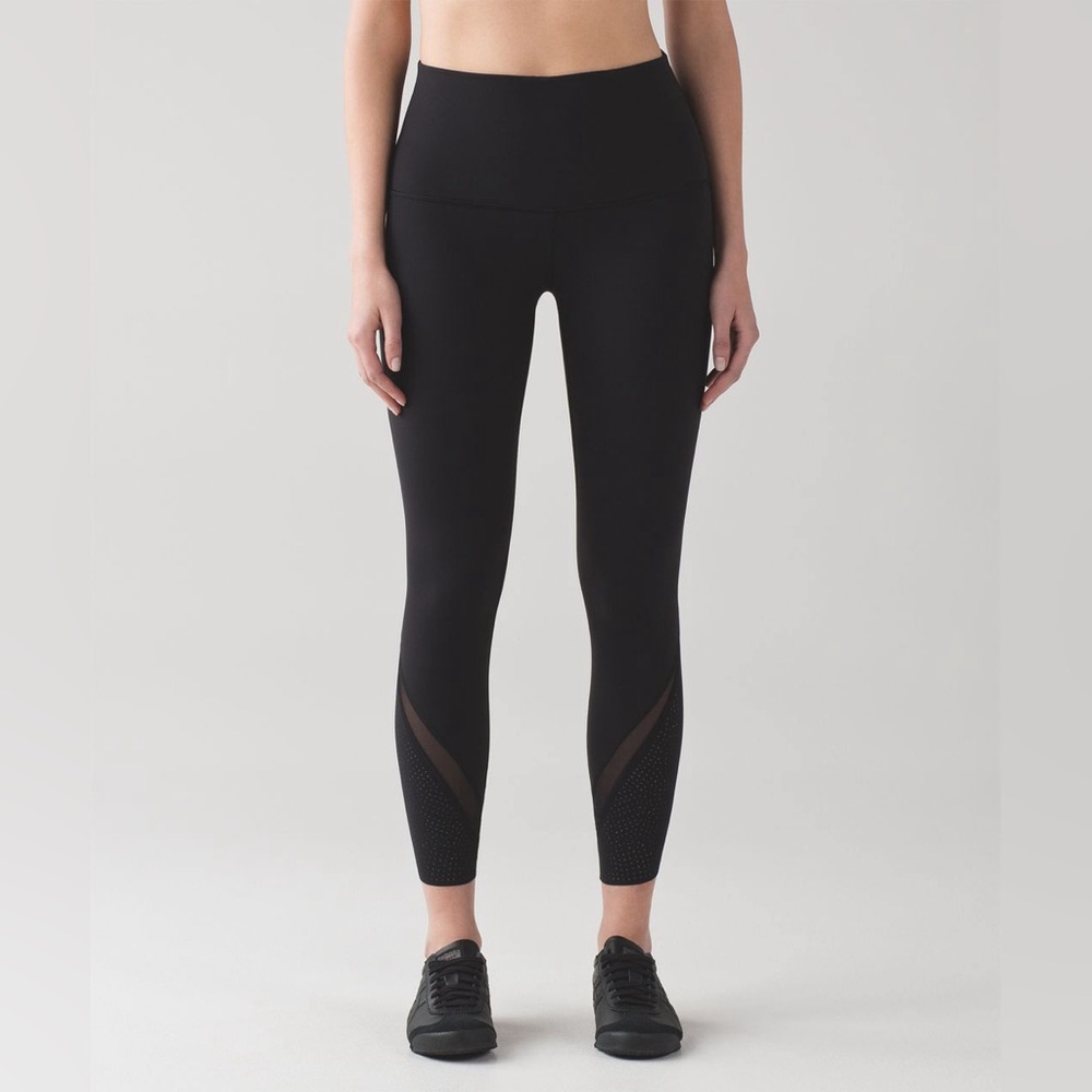 Special Edition Lululemon Wunder Under Pant High Rise Laser Cut Yoga Leggings